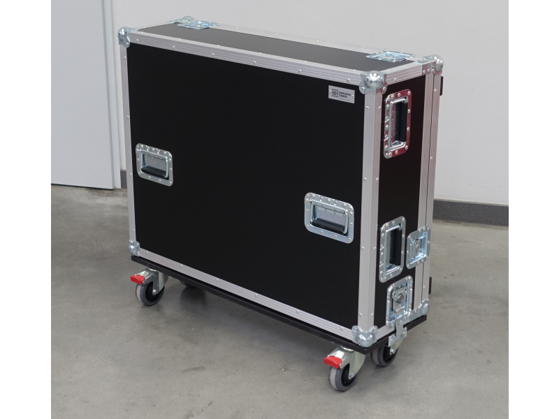 Barczak Cases Road Case dla Yamaha TF5 z odpinanym wózkiem