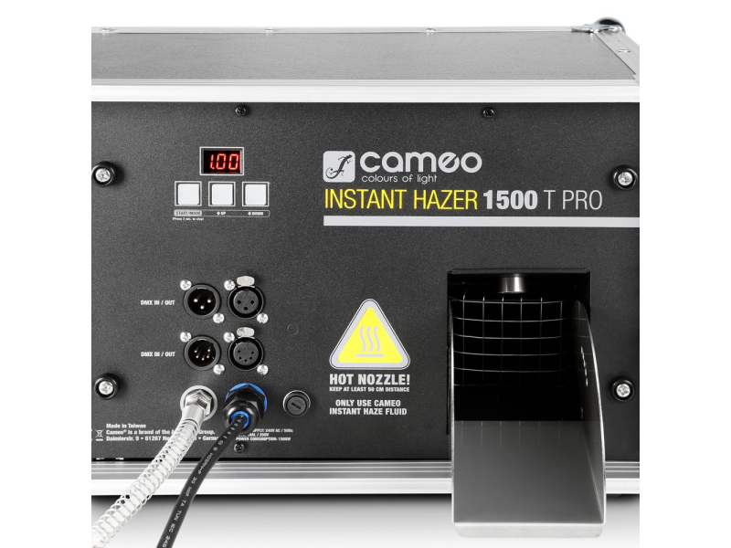 Cameo INSTANT HAZER 1500 T PRO Touring Hazer sterowany mikroprocesorem