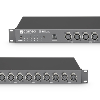 Cameo SB 6 DUAL Rozdzielacz / Wzmacniacz DMX, 6-kanałowy (3- i 5-stykowy)