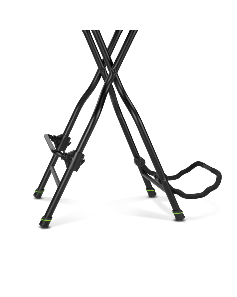 Gravity FG SEAT 1 Stołek dla muzyka ze zintegrowanym stojakiem na gitarę