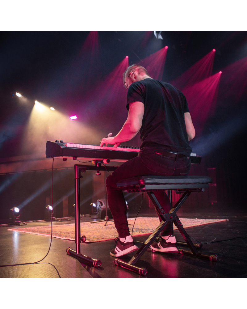 Gravity FK SEAT 1 Składana ława do instrumentów klawiszowych z regulacją wysokości