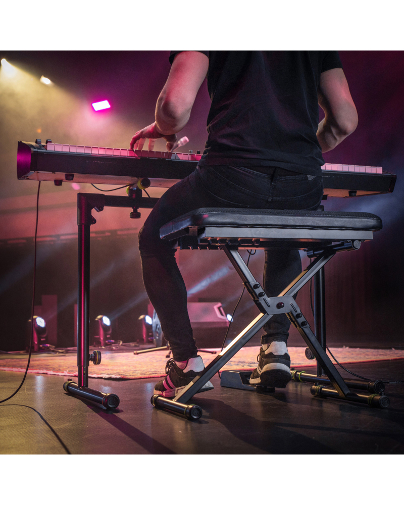 Gravity FK SEAT 1 Składana ława do instrumentów klawiszowych z regulacją wysokości