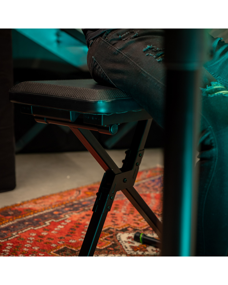 Gravity FK SEAT 1 Składana ława do instrumentów klawiszowych z regulacją wysokości