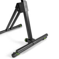 Gravity FM SEAT1 BR Stołek, siedzisko z regulacją wysokości, podnóżkiem i oparciem