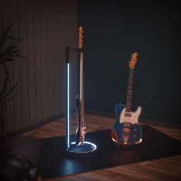 Gravity GS LS 01 NH B Guitar GLOW STAND®, podświetlany uchwyt gitarowy
