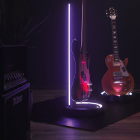 Gravity GS LS 01 NH B Guitar GLOW STAND®, podświetlany uchwyt gitarowy
