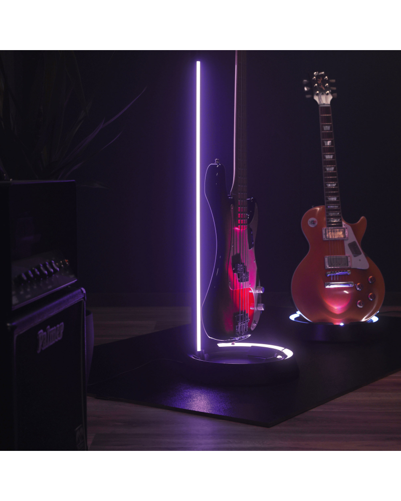 Gravity GS LS 01 NH B Guitar GLOW STAND®, podświetlany uchwyt gitarowy