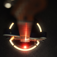 Gravity GS LS A 01 B Guitar GLOW STAND®, rama A