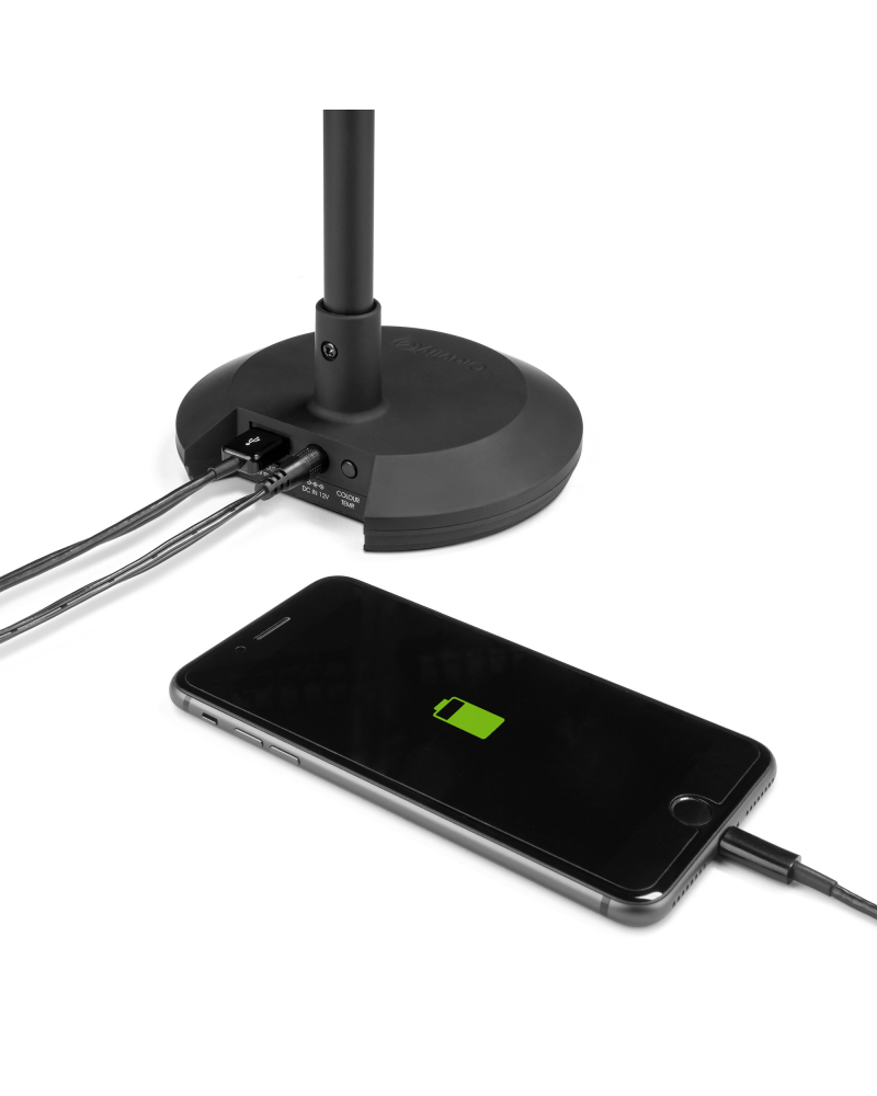 Gravity LED PLT 2B Lampa stołowa LED i światło fortepianowe z ściemniaczem i wyjściem ładowania USB