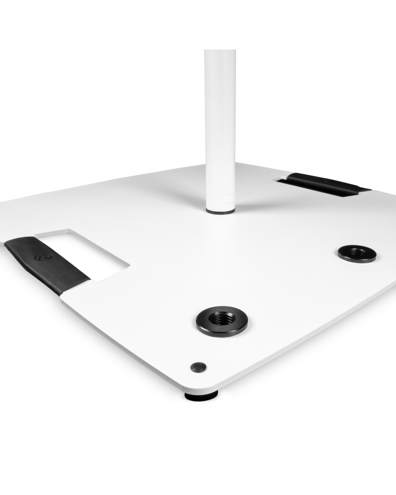 GRAVITY LS 431 W Statyw oświetleniowy z kwadratową podstawą ciężki, biały