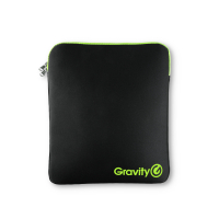Gravity LTS 01 B SET 1 Regulowany stojak do laptopów i kontrolerów z neoprenowym pokrowcem