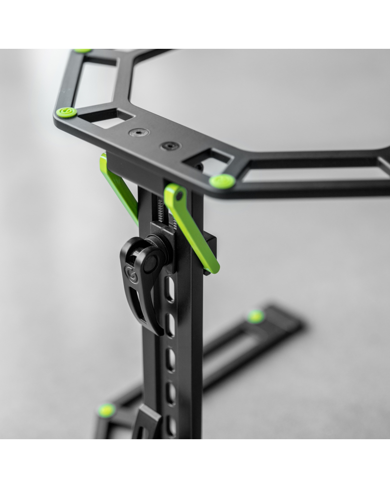 Gravity LTS 01 B SET 1 Regulowany stojak do laptopów i kontrolerów z neoprenowym pokrowcem