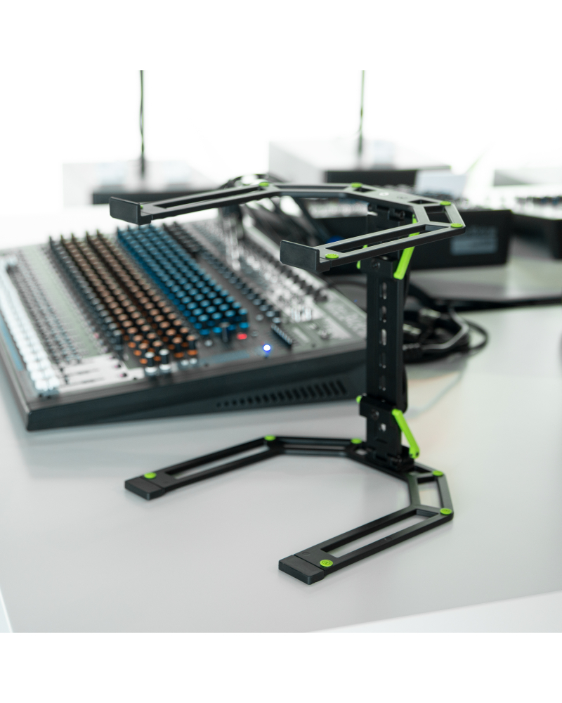 Gravity LTS 01 B SET 1 Regulowany stojak do laptopów i kontrolerów z neoprenowym pokrowcem