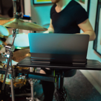 Gravity LTS T 01 Statyw do laptopa z regulowanym systemem mocowania