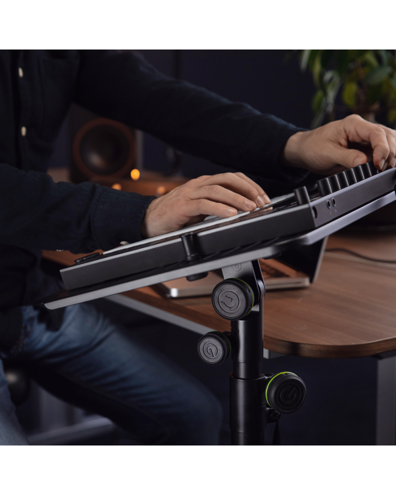 Gravity LTS T 01 Statyw do laptopa z regulowanym systemem mocowania