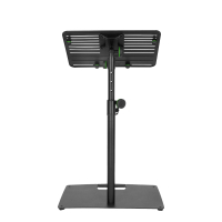 Gravity LTS T 02 B Uniwersalny statyw pod laptopa z regulowanymi kołkami mocującymi i stalową podstawą, czarny