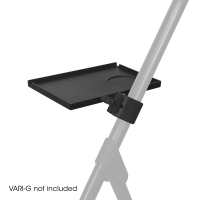 Gravity MA TRAY 3 Półka do statywów mikrofonowych z regulacją nachylenia - seria Traveler 220 mmx 145 mm