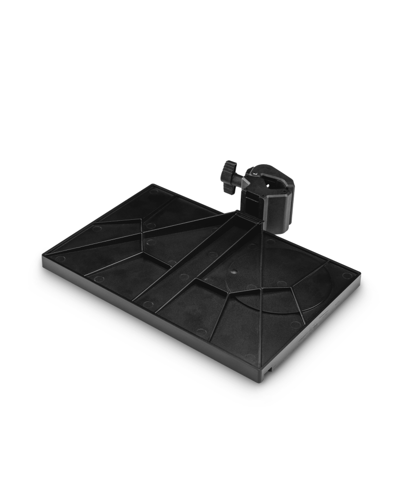 Gravity MA TRAY 3 Półka do statywów mikrofonowych z regulacją nachylenia - seria Traveler 220 mmx 145 mm