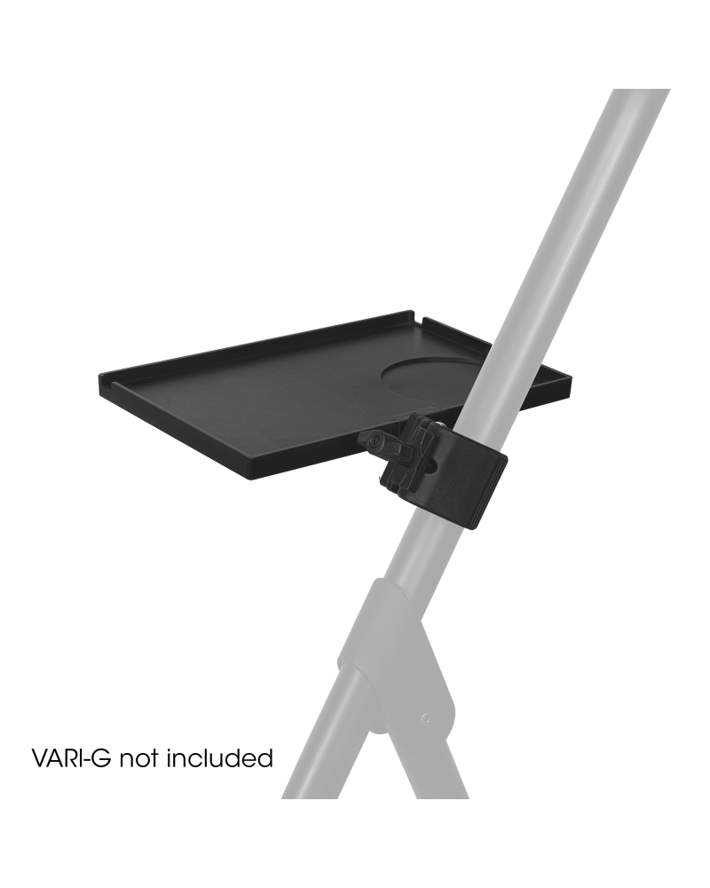 Gravity MA TRAY 3 Półka do statywów mikrofonowych z regulacją nachylenia - seria Traveler 220 mmx 145 mm