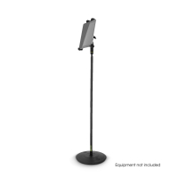 Gravity MA T TH 02 SET 2 Uchwyt na tablet i obsługiwany jedną ręką statyw mikrofonowy z okrągłą podstawą serii Traveler