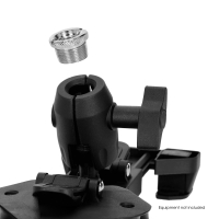 Gravity MA T TH 02 SET 2 Uchwyt na tablet i obsługiwany jedną ręką statyw mikrofonowy z okrągłą podstawą serii Traveler