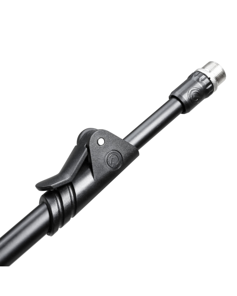 Gravity MS B 22 Wysuwany wysięgnik mikrofonowy z 2-punktową regulacją, czarny