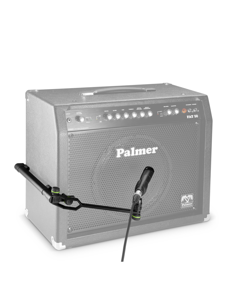 GRAVITY MS CAB CL 01  Uchwyt mikrofonowy z zaciskiem do kolumn gitarowych