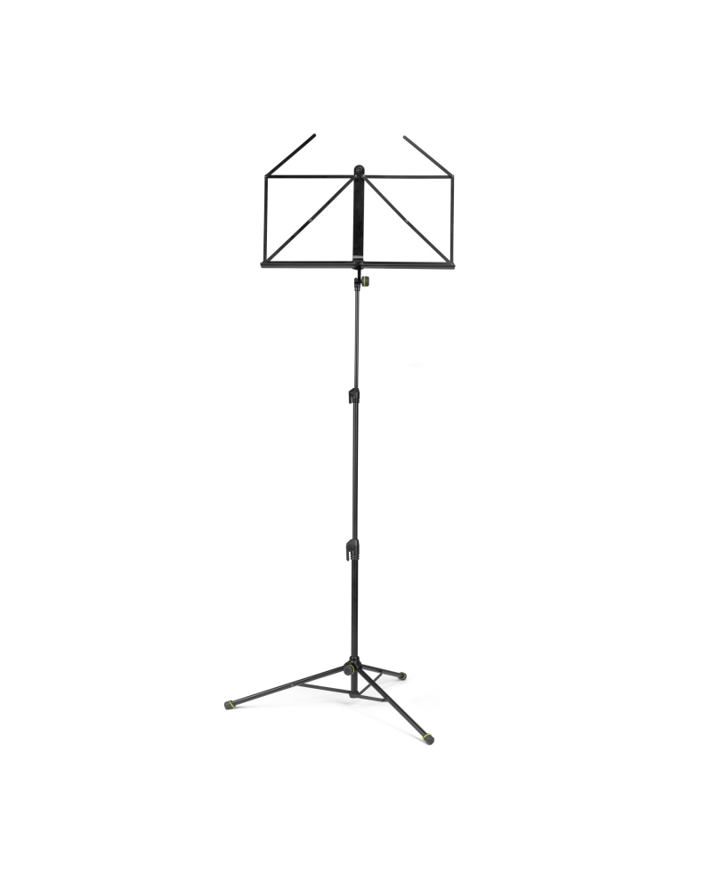 Gravity NS 441 B Kompaktowy składany stojak na nuty z torbą do przenoszenia, czarny