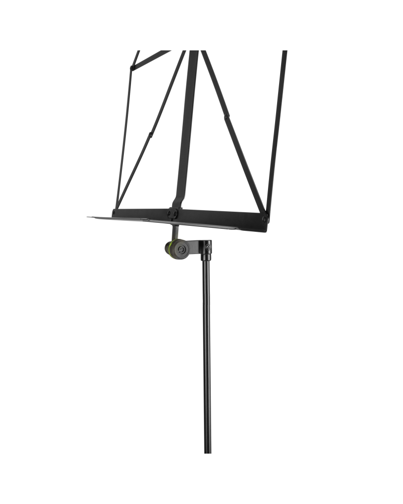 Gravity NS 441 B Kompaktowy składany stojak na nuty z torbą do przenoszenia, czarny