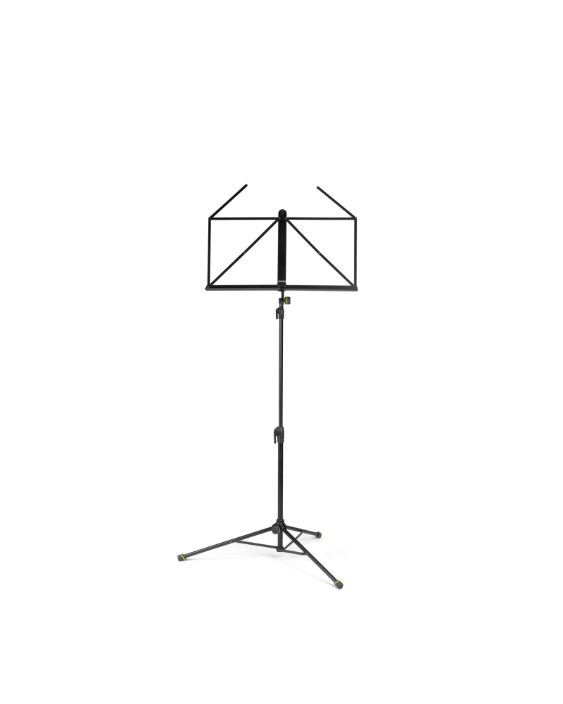 Gravity NS 441 B Kompaktowy składany stojak na nuty z torbą do przenoszenia, czarny