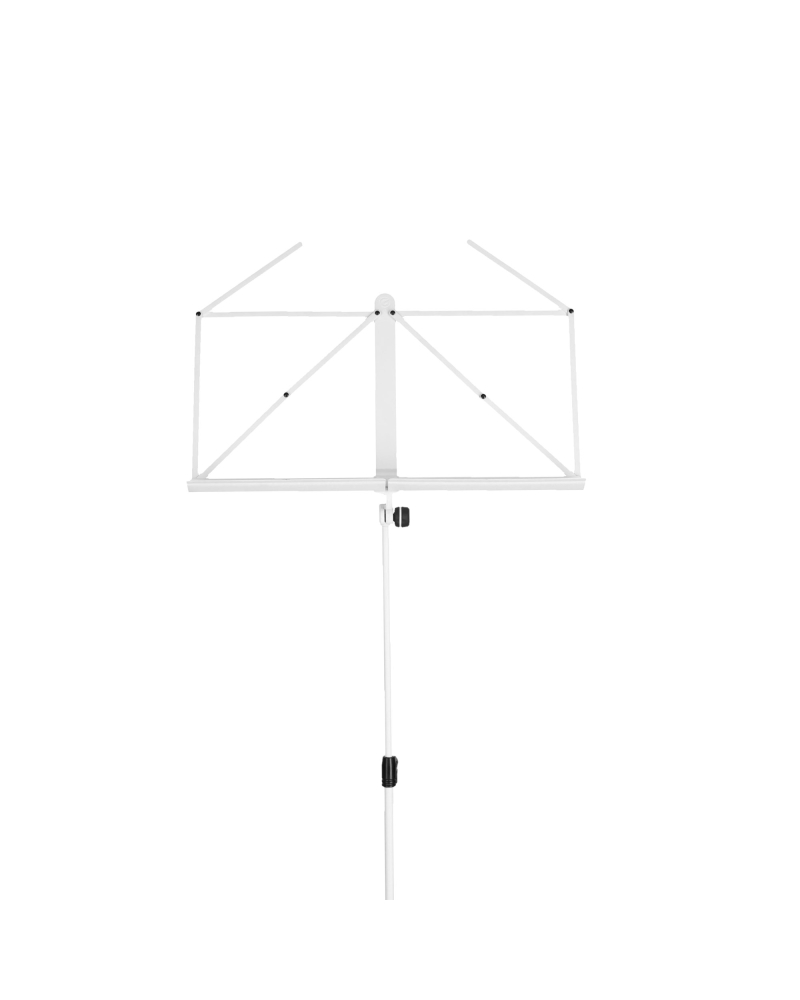 Gravity NS 441 W Kompaktowy, składany stojak na nuty z torbą transportową, biały