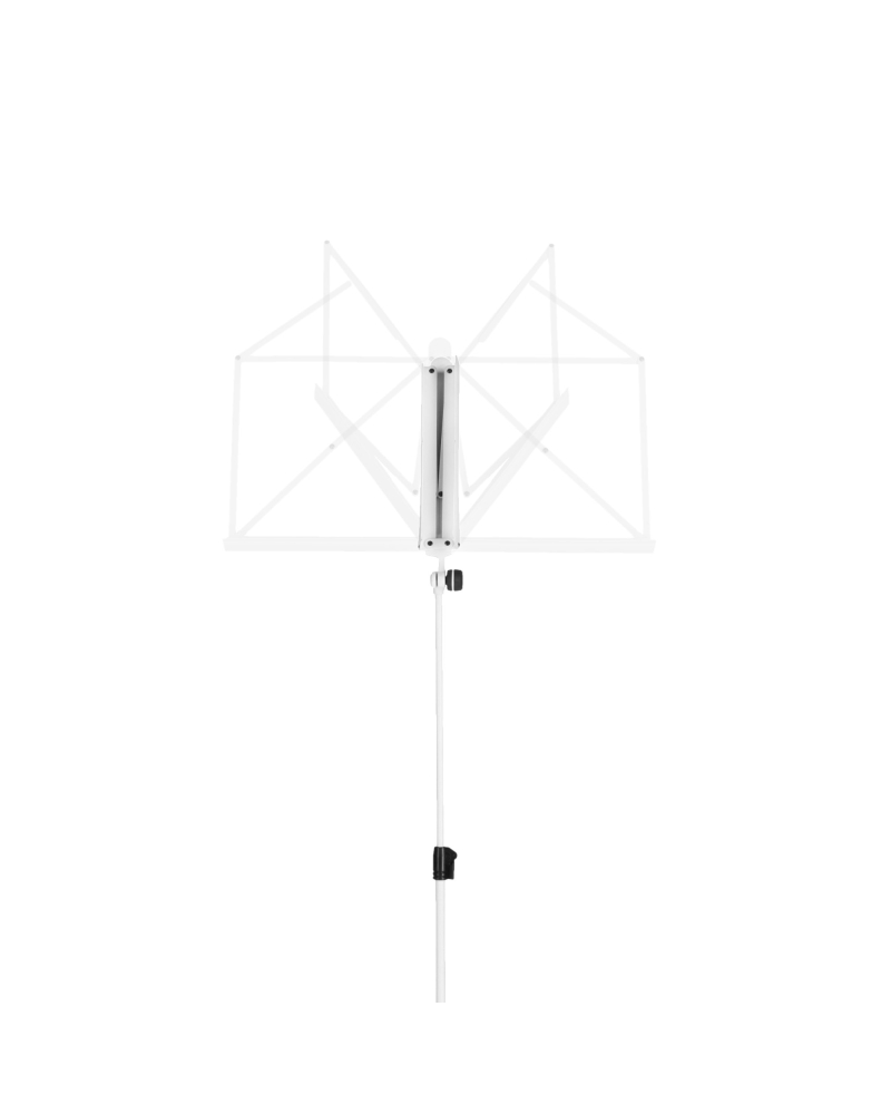 Gravity NS 441 W Kompaktowy, składany stojak na nuty z torbą transportową, biały