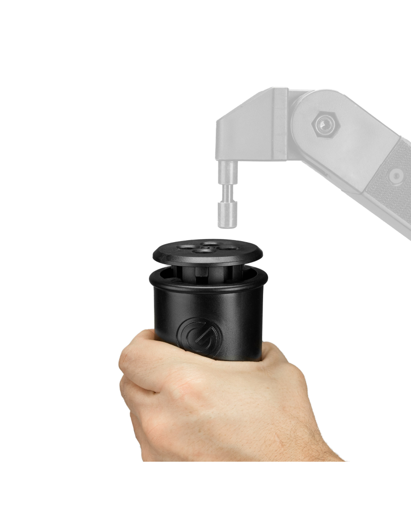 Gravity PAD A 4-kierunkowy adapter do rurowych zasłon dla statywów 35 mm