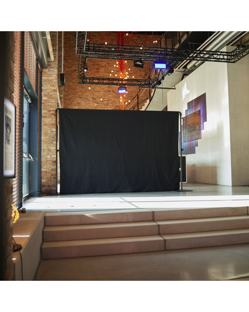 Gravity PAD SET 2 System rurowych kurtynowych zasłon, w tym. kurtyna