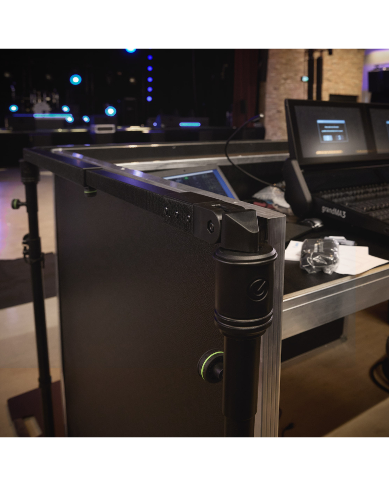 Gravity PAD T M Średniej długości poziomy drążek teleskopowy do systemu kurtyn rurowych i zasłonowych