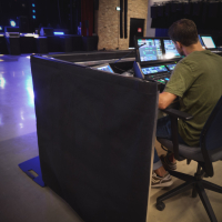 Gravity PAD T S Krótki poziomy drążek teleskopowy do systemu kurtyn rurowych i zasłonowych