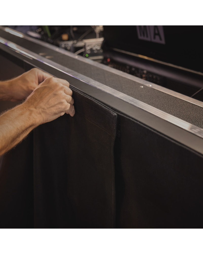 Gravity PAD T S Krótki poziomy drążek teleskopowy do systemu kurtyn rurowych i zasłonowych