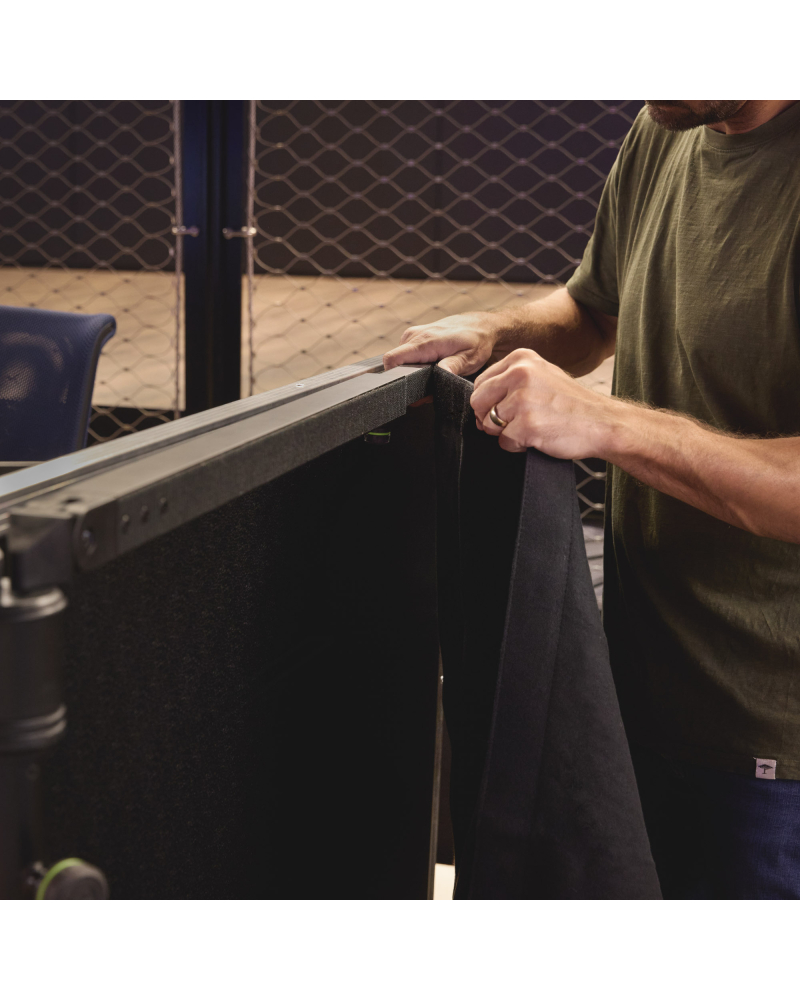 Gravity PAD T S Krótki poziomy drążek teleskopowy do systemu kurtyn rurowych i zasłonowych