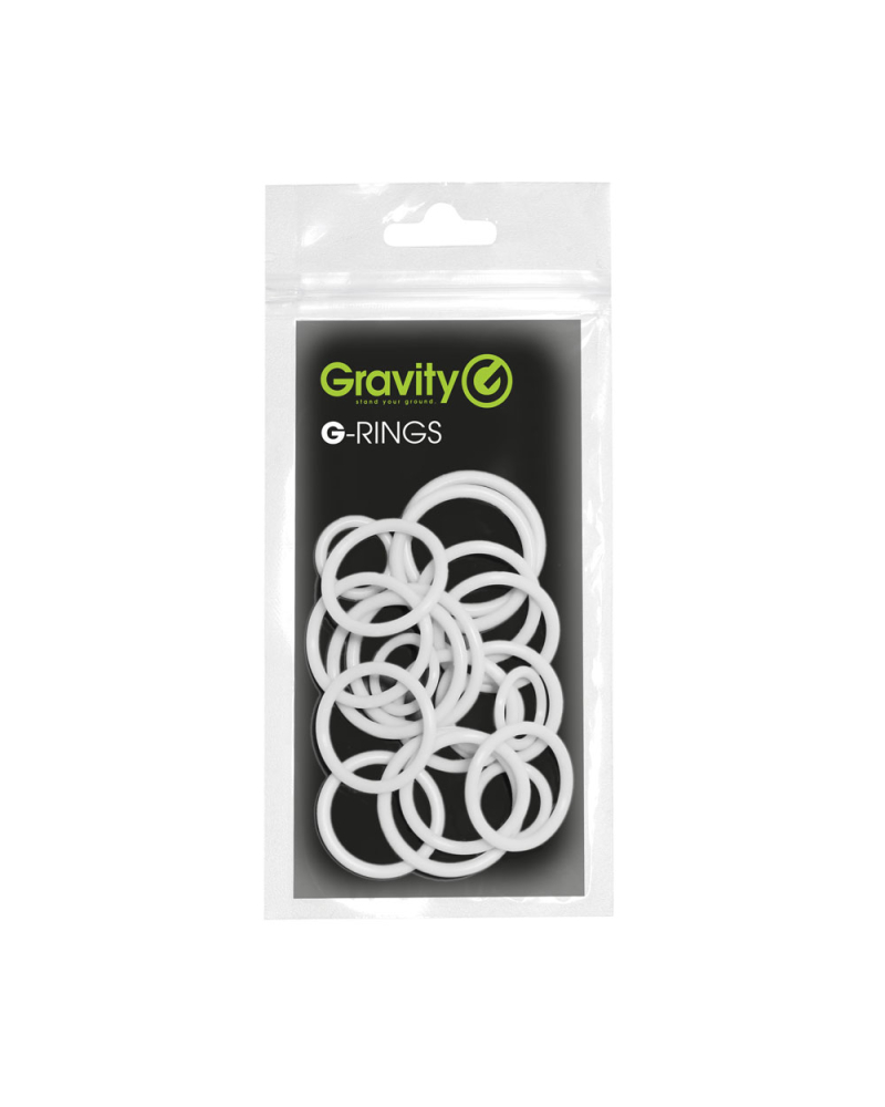 Gravity RP 5555 WHT 1 Uniwersalny zestaw pierścieni Gravity, biały