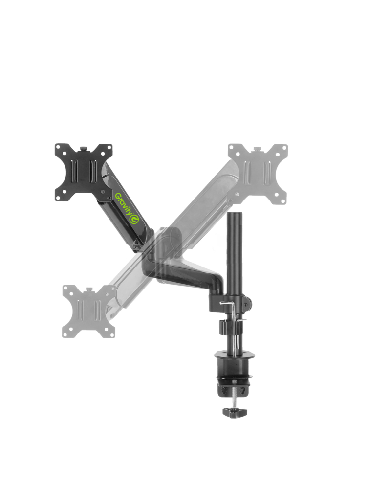 Gravity SA 6131 B Uchwyt na monitor mocowany do stołu, ramię obrotowe