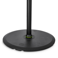 GRAVITY SP 3202 LR B Stojak do monitorów studyjnych z dużą okrągłą podstawą