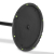 GRAVITY SP 3202 LR B Stojak do monitorów studyjnych z dużą okrągłą podstawą