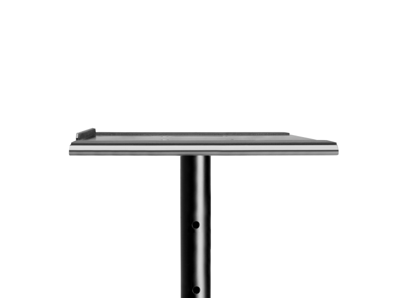 GRAVITY SP 3202 LR B Stojak do monitorów studyjnych z dużą okrągłą podstawą