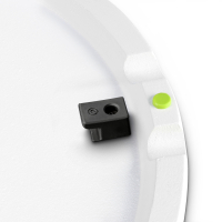 GRAVITY SSP WB SET 1 W Statyw głośnikowy z podstawą i żeliwnym obciążnikiem, biały