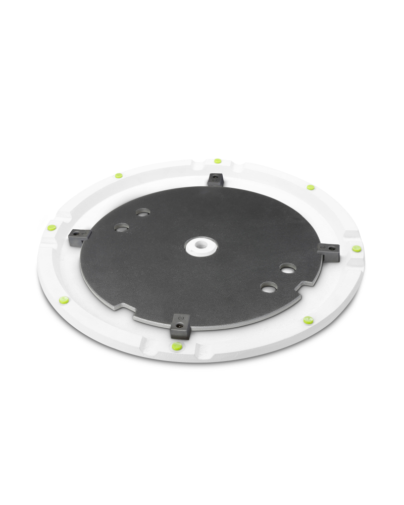 GRAVITY SSP WB SET 1 W Statyw głośnikowy z podstawą i żeliwnym obciążnikiem, biały