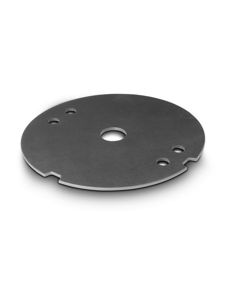 GRAVITY SSP WB SET 1 W Statyw głośnikowy z podstawą i żeliwnym obciążnikiem, biały