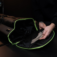 Gravity TBG MS 6 B Torba transportowa Touring dla maksymalnie 6 statywów mikrofonowych, z kółkami