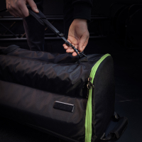 Gravity TBG MS 6 B Torba transportowa Touring dla maksymalnie 6 statywów mikrofonowych, z kółkami