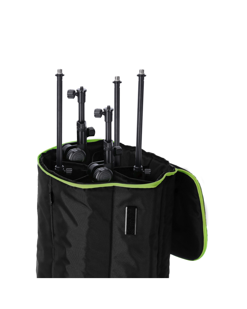 Gravity TBG MS 6 B Torba transportowa Touring dla maksymalnie 6 statywów mikrofonowych, z kółkami