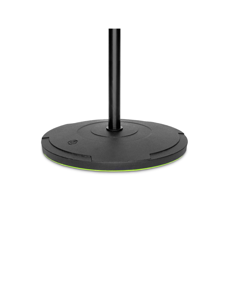 Gravity TMS 2322 Statyw mikrofonowy z serii Touring z okrągłą podstawą i teleskopowym wysięgnikiem z regulacją w dwóch punktach